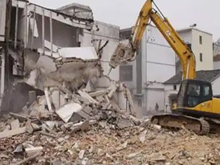 颍东旧房改造拆除